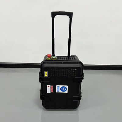 200W Luggage Pulse Laser Cleaning Machine Portable Metal Laser Rust Removal Machine