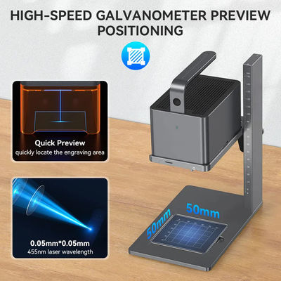 Home Mini Portable Handheld Laser Engraver Laser Marking Machine For Metal / Non Metal