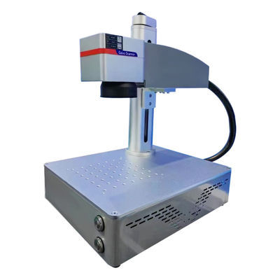 Desktop Fiber Laser Marking Machine 20w 30w 50w Small Laser Engraving Machine For Metal