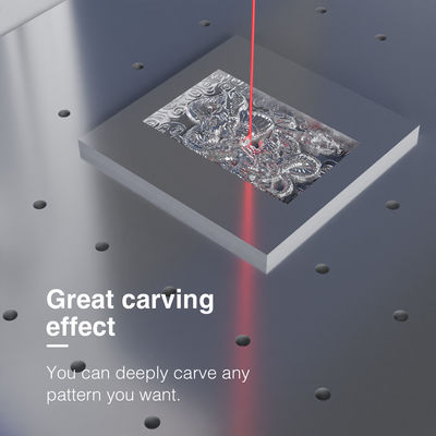3W / 5W 3D Jewelry Laser Marking Machine For Metal Non Metal Pattern Depth Engraving