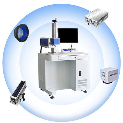 High Power 3D Laser Marker 20W 30W 50W 100W Co2 Laser Marking Machine For Wood Paper
