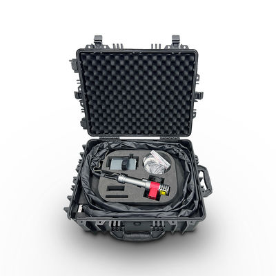 Portable Pulse Fiber Laser Cleaning Machine Suitcase Style For Metal Aluminum Surface