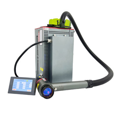 50W 100W 200W Mini Fiber Laser Machine Backpack JPT Laser Rust Removal Cleaning Machine