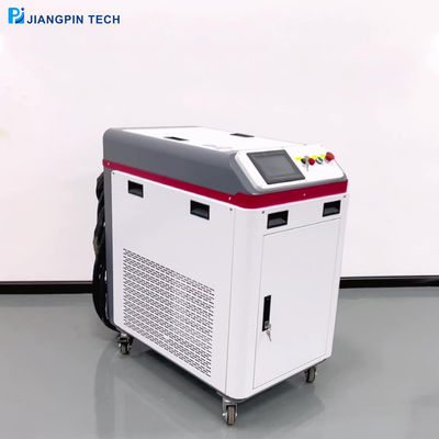 Air / Water Cooled Pulse Laser Cleaner Machine For Resin Paint Oil Stain Rust Coating