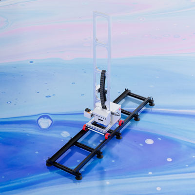 Automatic 220V 3D Vertical Wall Printer Digital Varnish UV Inkjet Wall Painting Machine