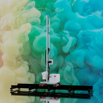 Automatic 3D Vertical Wall Printer Digital Varnish UV Inkjet Wall Painting Machine