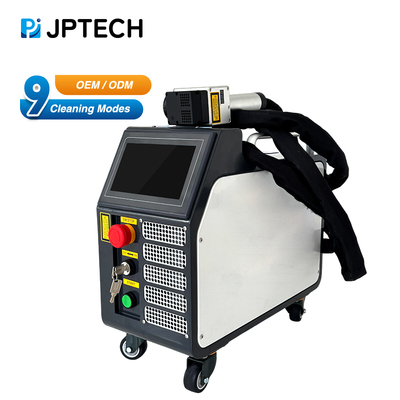 New Air-Cooled Handheld JPT Laser Pulse Cleaning Machine 6000w Suitable For Rust Removal / Paint Removal / Wood Cleaning