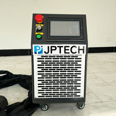 500W Pulse Laser Cleaning Machine, Handheld Portable Laser Rust Remover with Integrated Air Blowing Head, Non-Destructive Pulsed Fiber Laser Cleaner for Metal Rust, Paint, and Oil Removal