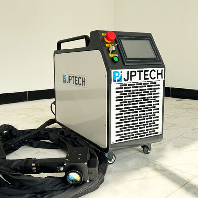 500W Pulse Laser Cleaning Machine, Handheld Portable Laser Rust Remover with Integrated Air Blowing Head, Non-Destructive Pulsed Fiber Laser Cleaner for Metal Rust, Paint, and Oil Removal