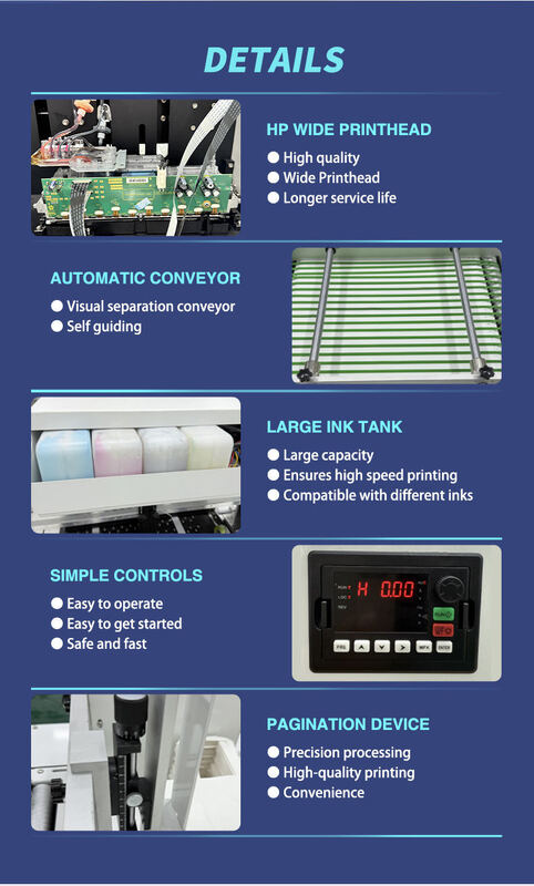 Single Pass Carton Printer High Speed Digital Inkjet for Carton Boxes