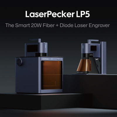 Portable Laser Engraving Machine 20W Fiber Diode Laser Engraver For Cutting