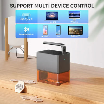 Home Mini Portable Handheld Laser Engraver Laser Marking Machine For Metal / Non Metal
