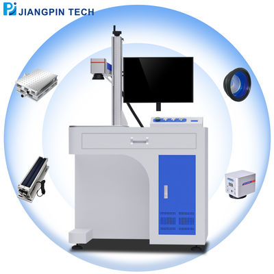 Glass Tube Co2 Laser Marking Machine 30W 60W 100W For Leather Plastic Jeans Wood