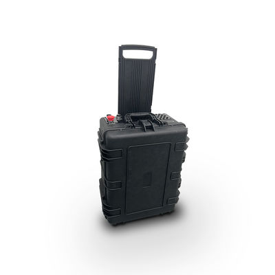 Portable Pulse Fiber Laser Cleaning Machine Suitcase Style For Metal Aluminum Surface