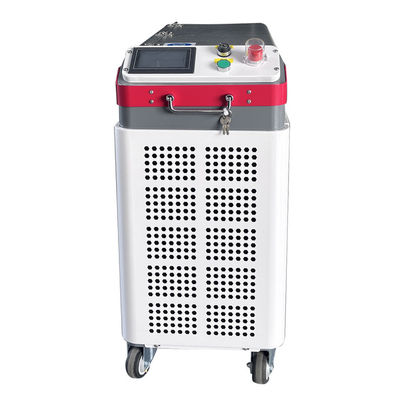 Air / Water Cooled Pulse Laser Cleaner Machine For Resin Paint Oil Stain Rust Coating