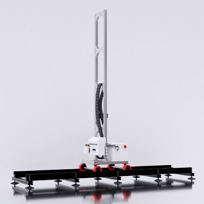 Impresora de pared vertical 3D automática, barniz digital, máquina de pintura de pared con inyección de tinta UV