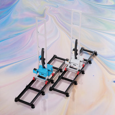 Automatic 220V 3D Vertical Wall Printer Digital Varnish UV Inkjet Wall Painting Machine