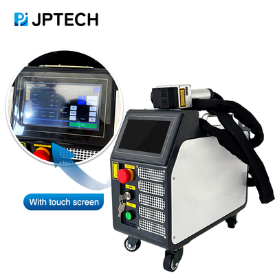 New Air-Cooled Handheld JPT Laser Pulse Cleaning Machine 6000w Suitable For Rust Removal / Paint Removal / Wood Cleaning