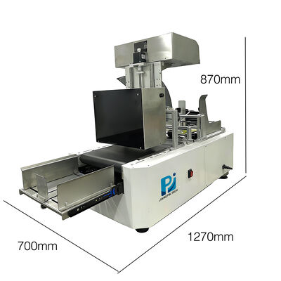 High Efficiency Mini Digital Inkjet Label Printer with Automatic Feeder for Paper Cups & Cartons CMYK Color